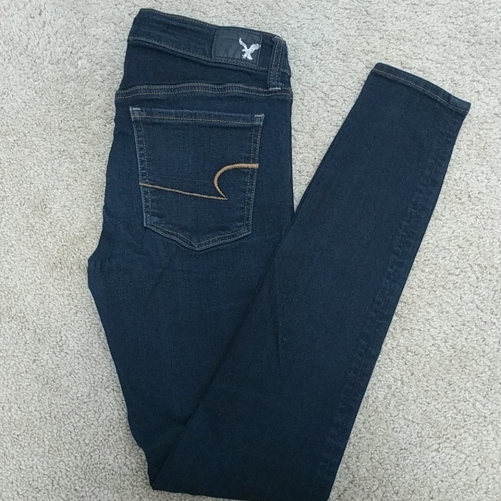 Super Super Stretch dark wash jeggings
